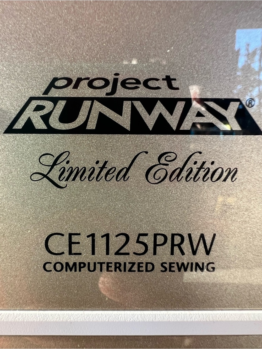 Brother Project Runway Limited Edition Sewing Machine - White with Gold Accents - Picture 4 of 12